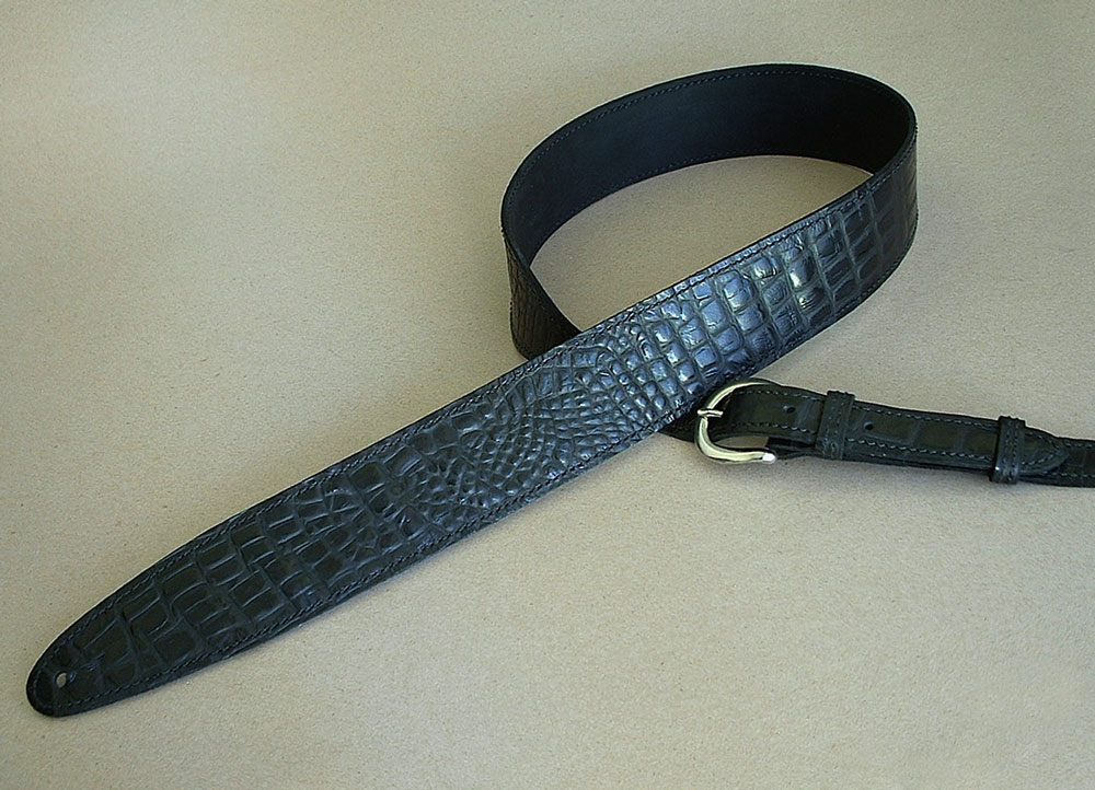 Gator Model Leather Guitar Strap