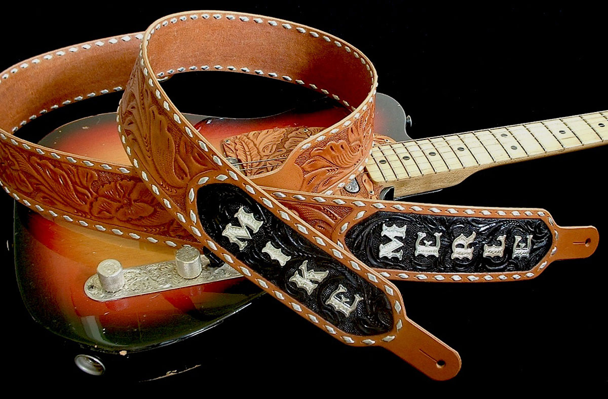 CustomOrder Guitar Straps « El Dorado Leather Guitar Straps & Accessories
