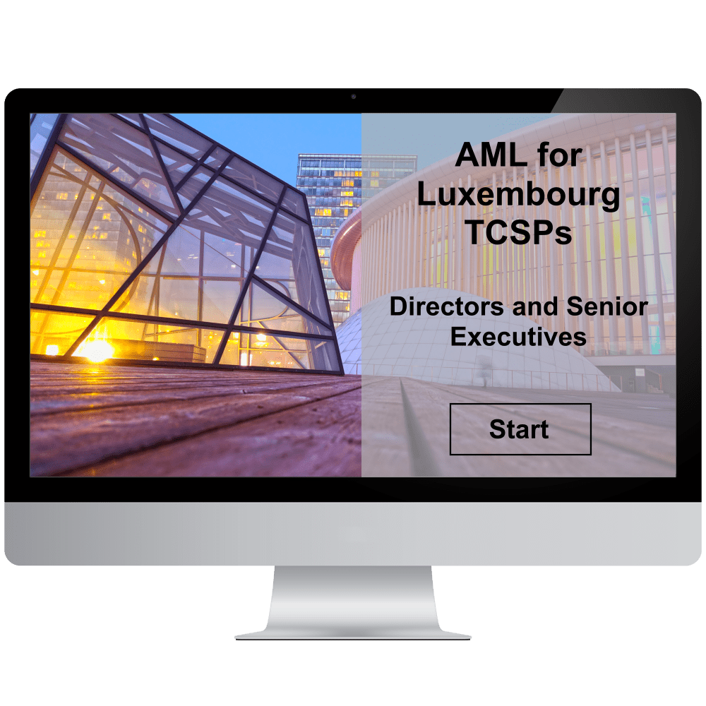 elearning Course AML for Luxembourg TCSPs Directors and Senior