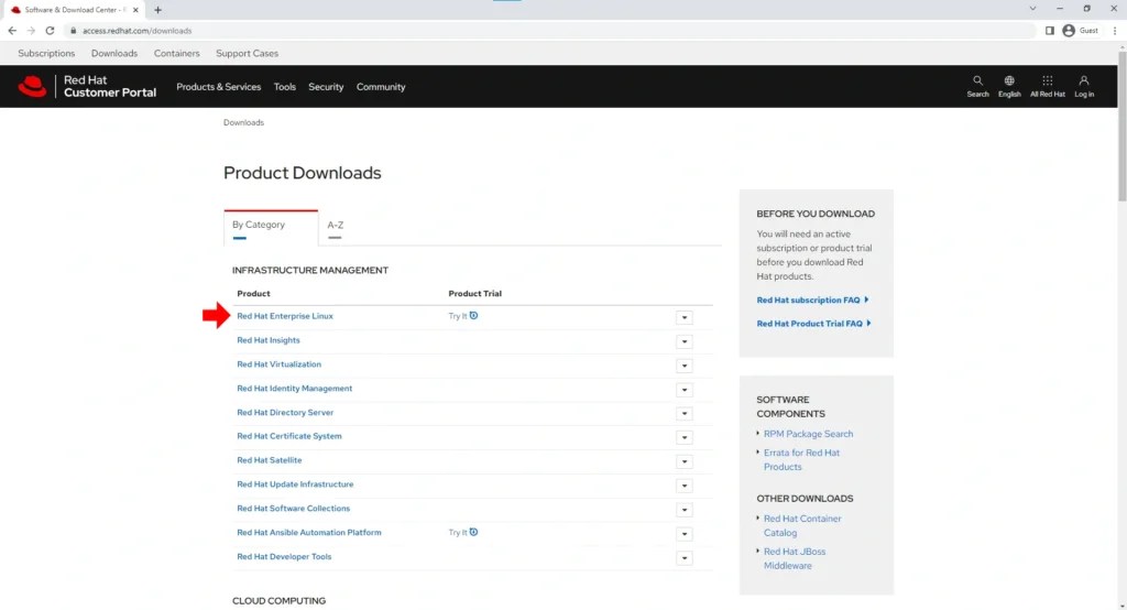 how to install red hat rhel on virtualbox