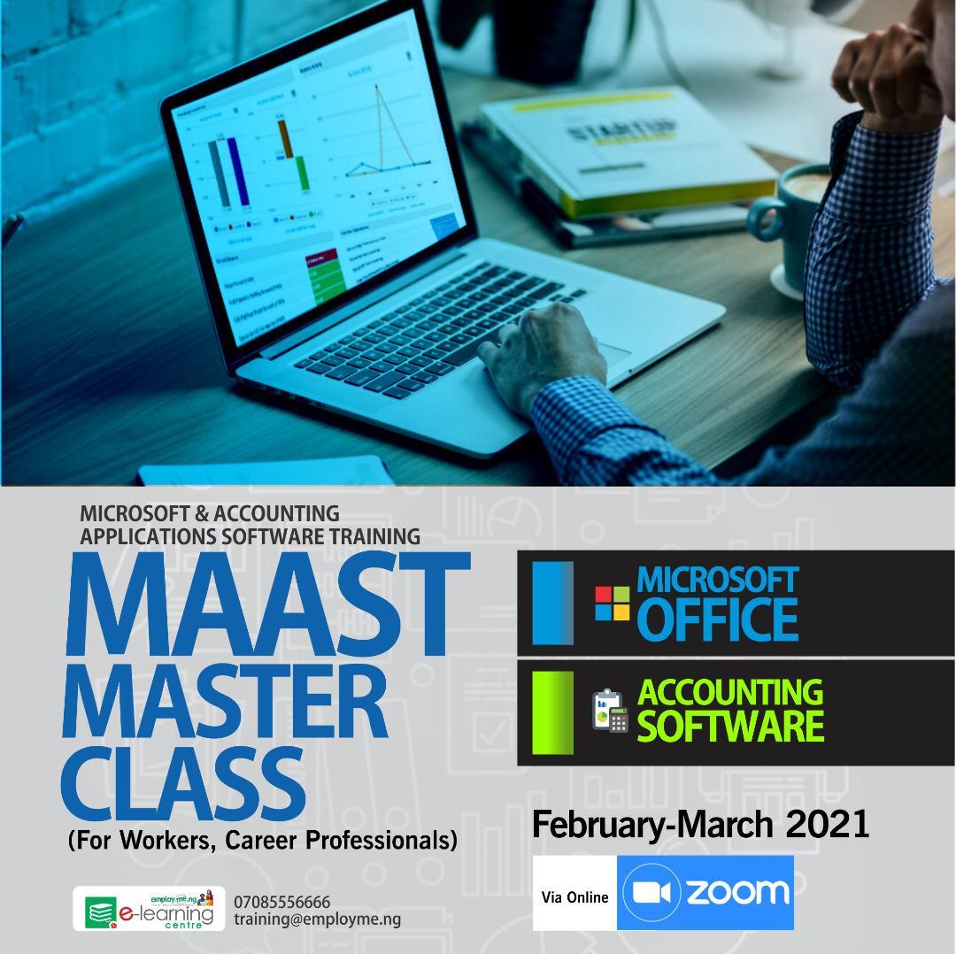Microsoft & Accounting Applications Software Training [Maast2021