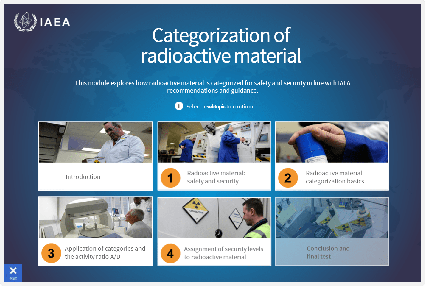 Categorization of Radioactive Material