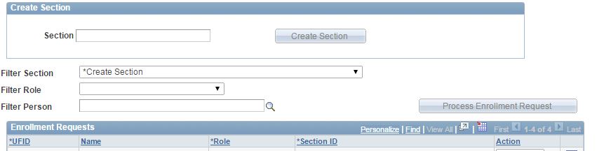 Creating Sections eLearning University of Florida