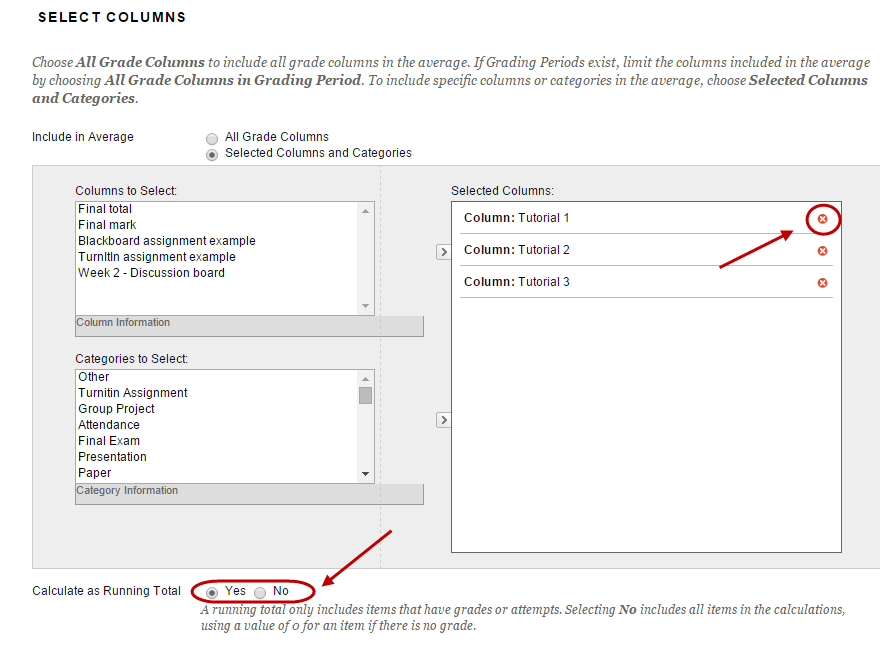 Average Column eLearning University of Queensland
