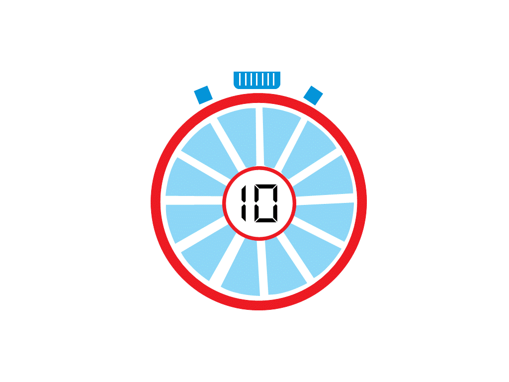 PowerPoint Timer Animation Template Stopwatch eLearningArt