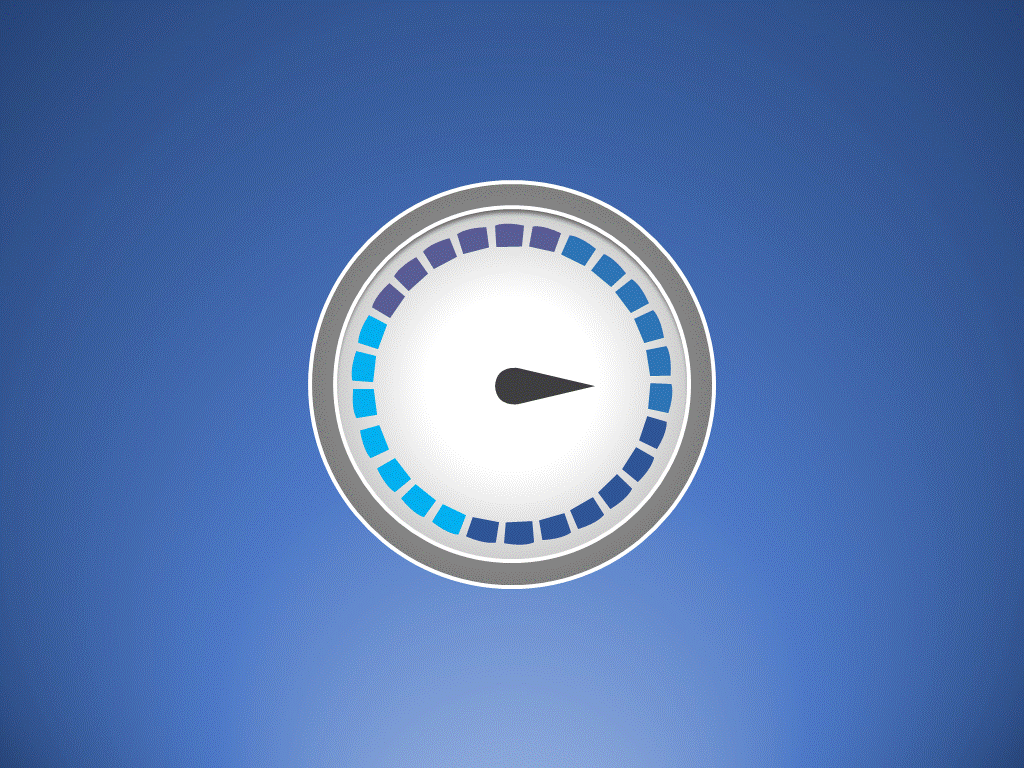 PowerPoint Timer Animation Template Needle eLearningArt