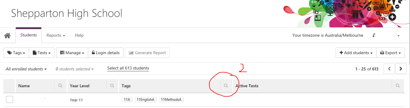 PAT assigning tests