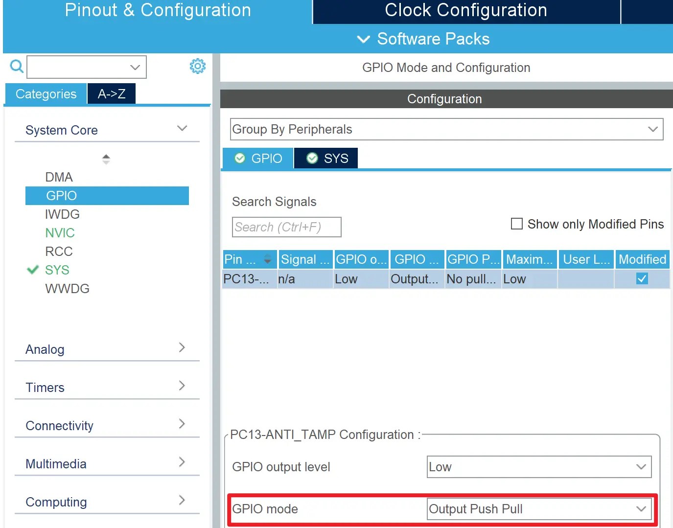 GPIO 输出 Elec Wiki