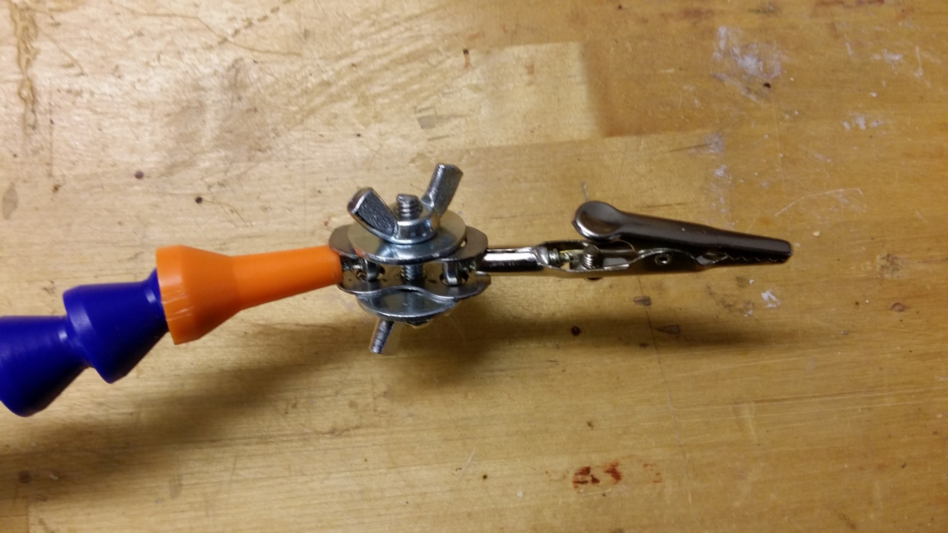 Improved “Third Hand” Using Coolant Hose Eleccelerator