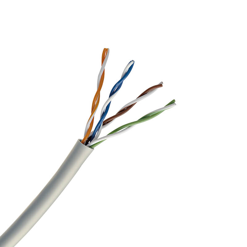 Cable UTP Cat. 5E, C9881U/5E, Gris Elecsa