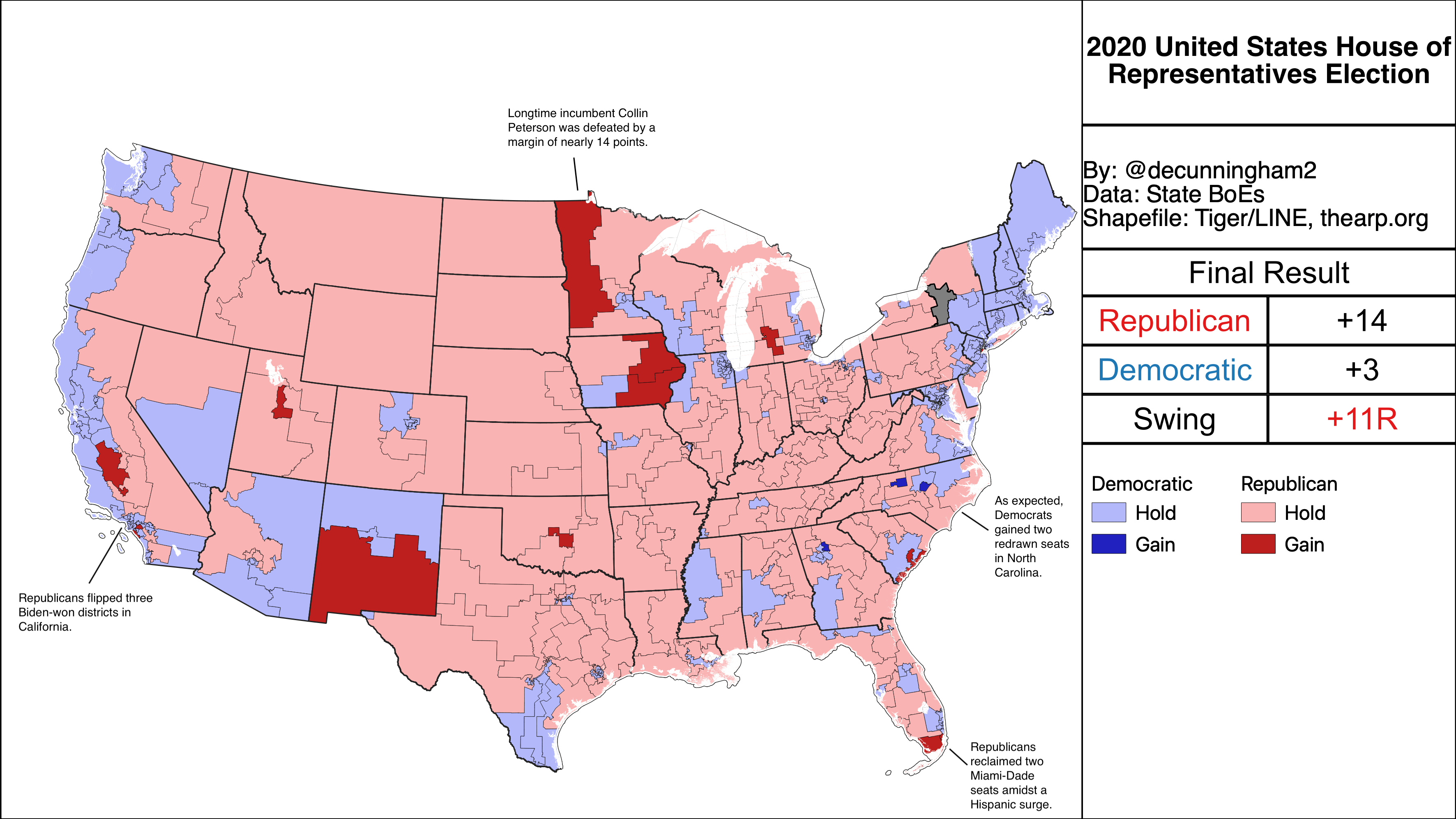 2020 House Map