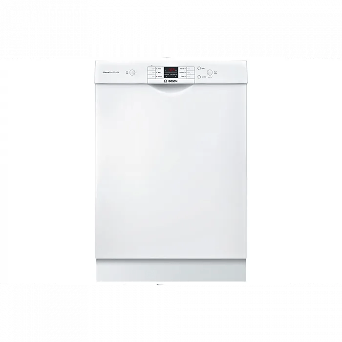 Bosch 100 Series 24" 50dB BuiltIn Dishwasher (SHEM3AY52N) White