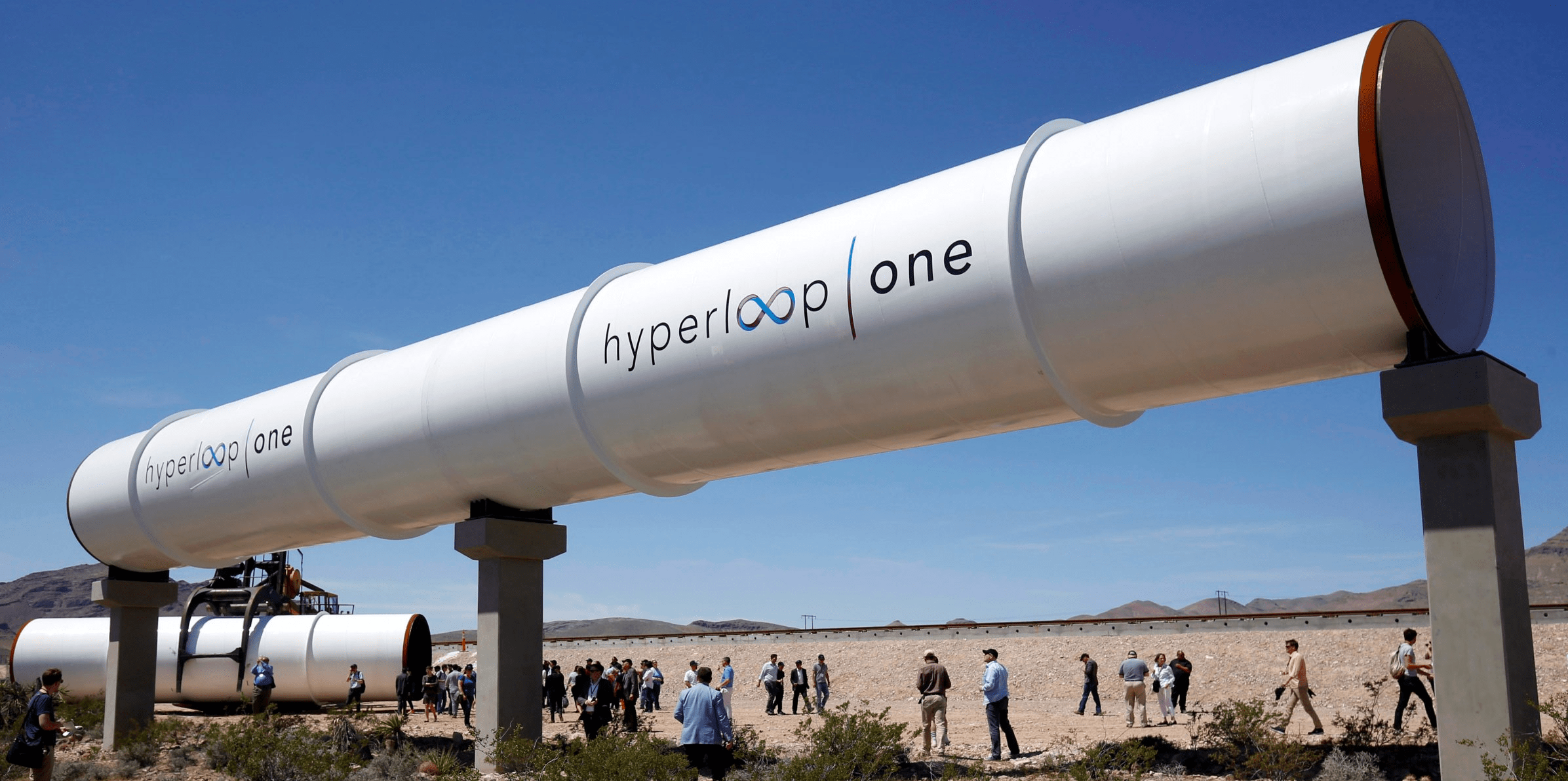 First full-scale Hyperloop prototype is taking shape in North Las Vegas
