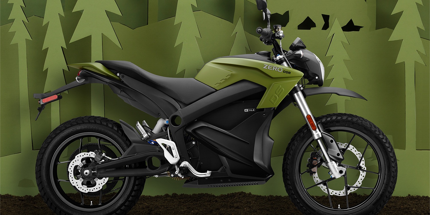 Zero launches limitededition dual sport DSR electric motorcycles