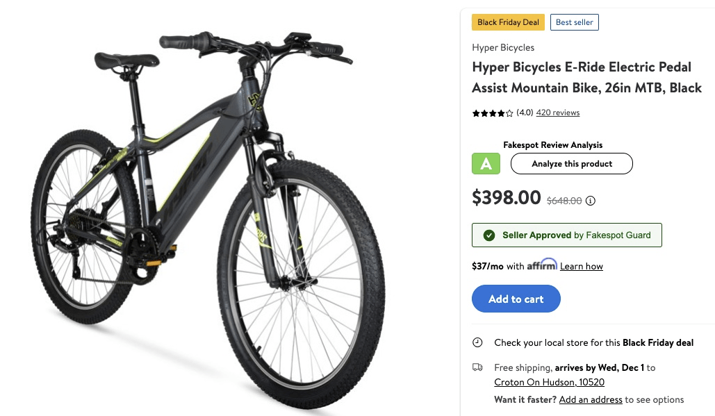 Best Black Friday electric bike deals are here Electrek