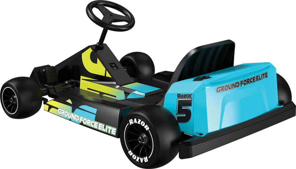 Razor Ground Force Elite electric gokart is big enough for adults