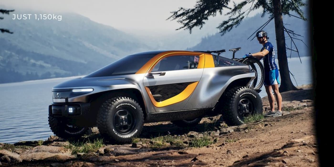 Rugged offroad EV unveiled from exJag, Aston Martin designer
