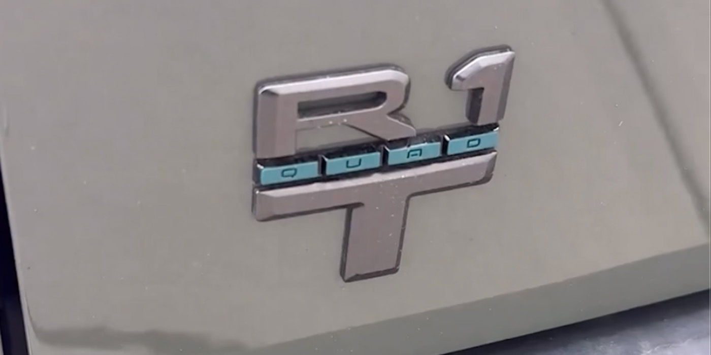 Image leaks of Rivian’s 2026 R1T Quad Motor are trickling in