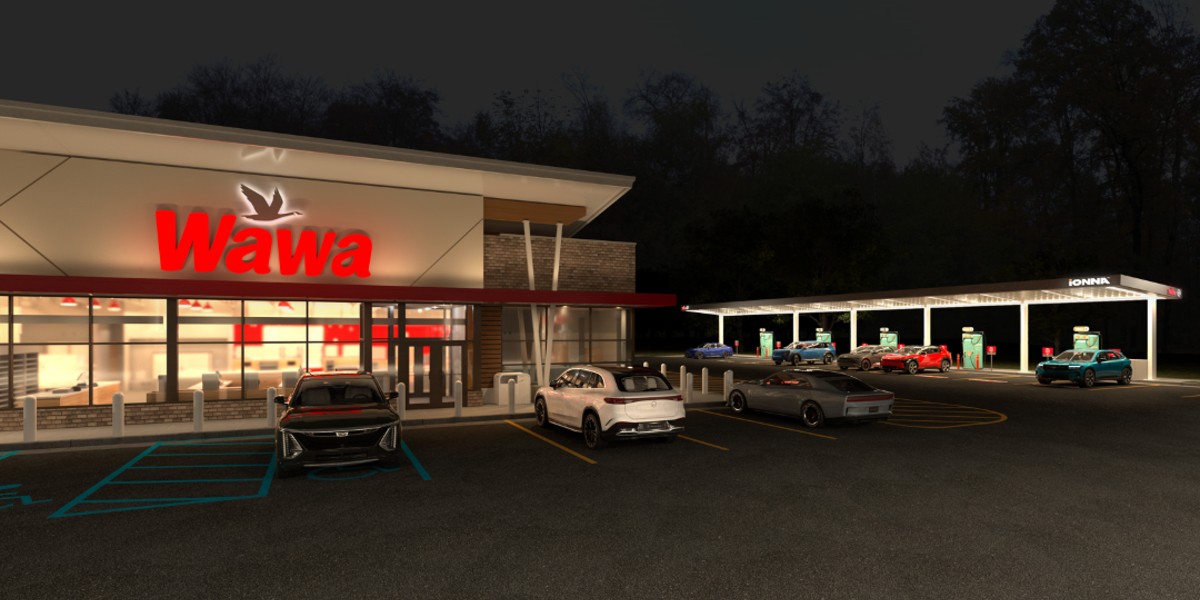 Wawa is getting ultra-fast EV chargers from IONNA