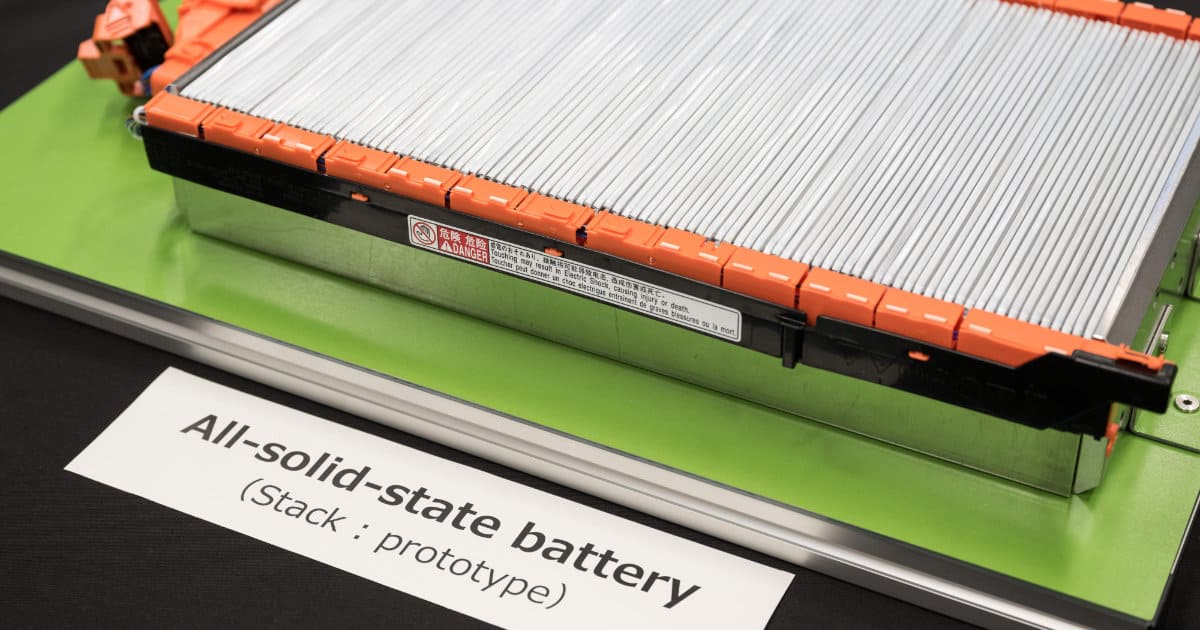 Toyota Leads the Charge in NextGen SolidState EV Battery Technology