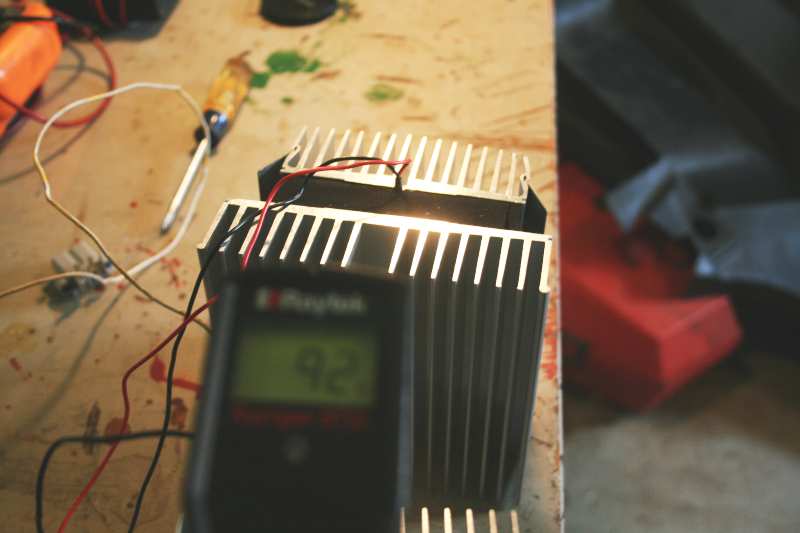 Testing the Option of ThermoElectric Air Conditioning for the Electric