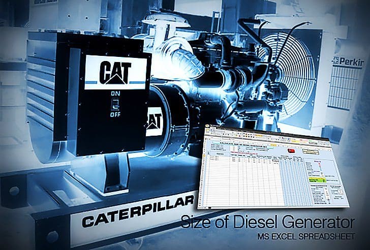 Calculate Size of Diesel Generator