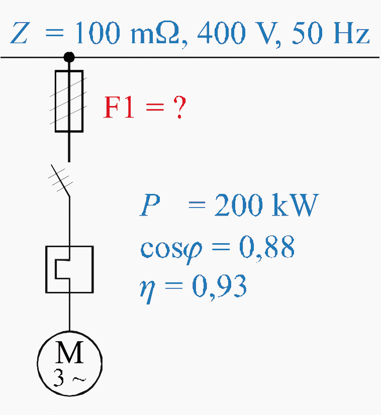 Step by step calculation of overload and short circuit currents EEP