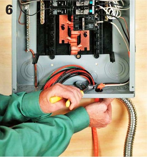 How to install a manual transfer switch for a backup system in 16 steps
