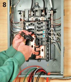 How to install a manual transfer switch for a backup system in 16 steps