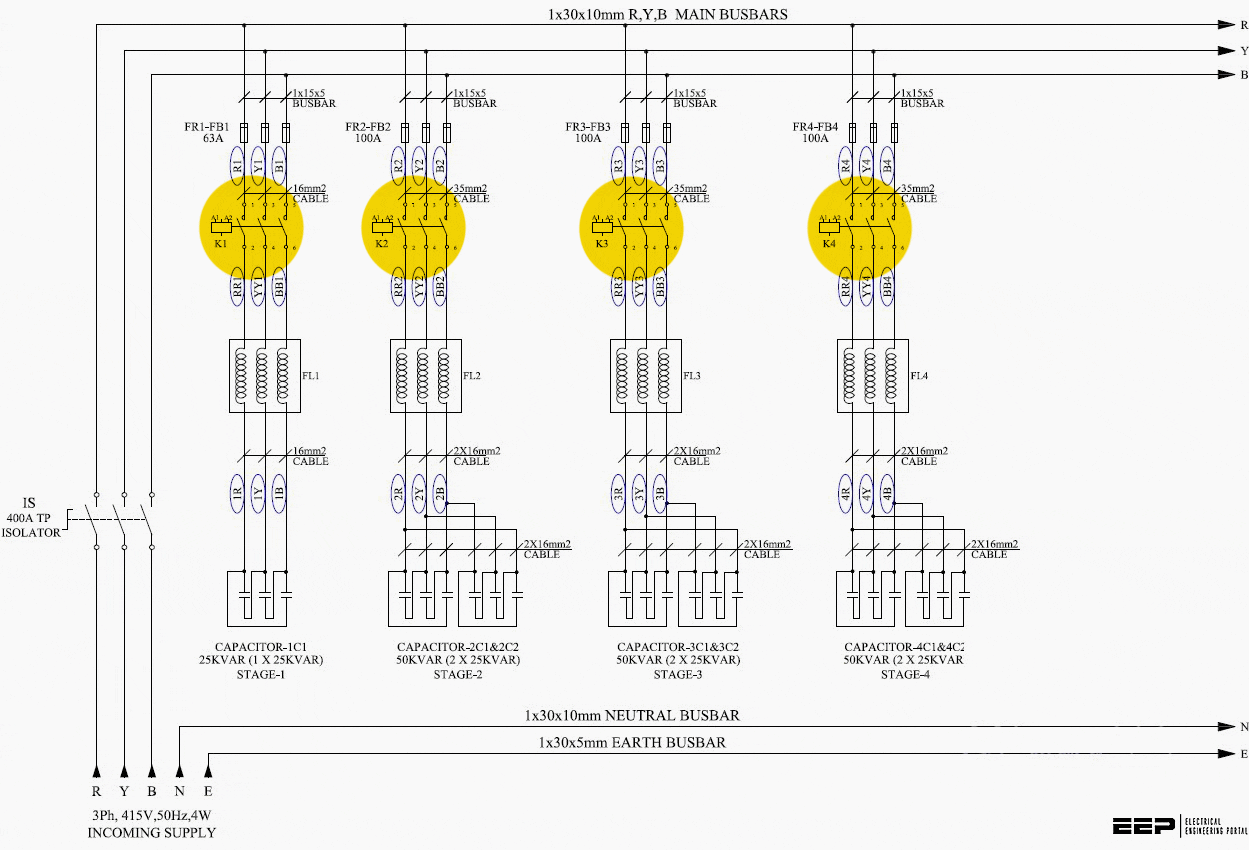 diagram for capacitor bank testing Diagram Board