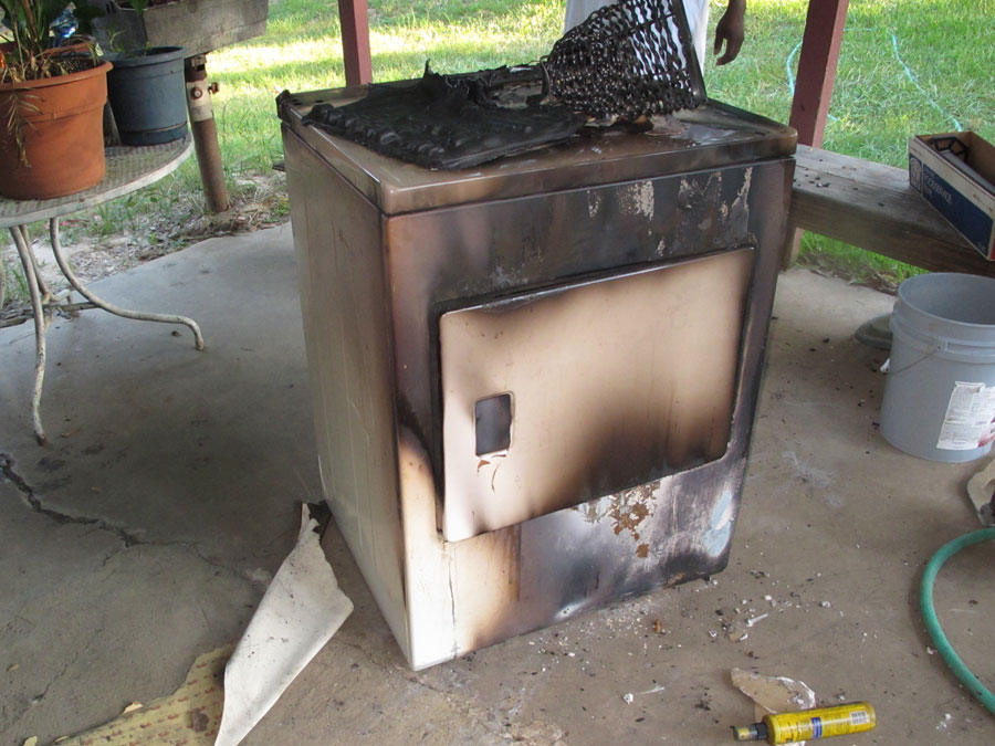 Electric Clothes Dryer Fires