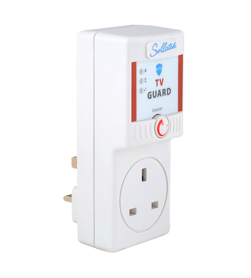 Sollatek 6A Fridge Guard Surge Protector, 6A HiVolt TV Guard Surge