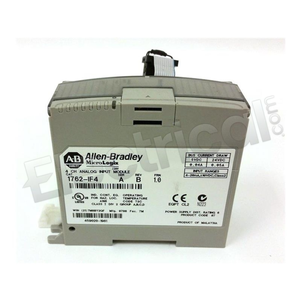 Allen-Bradley 1762-IF4 PLC Module Automation