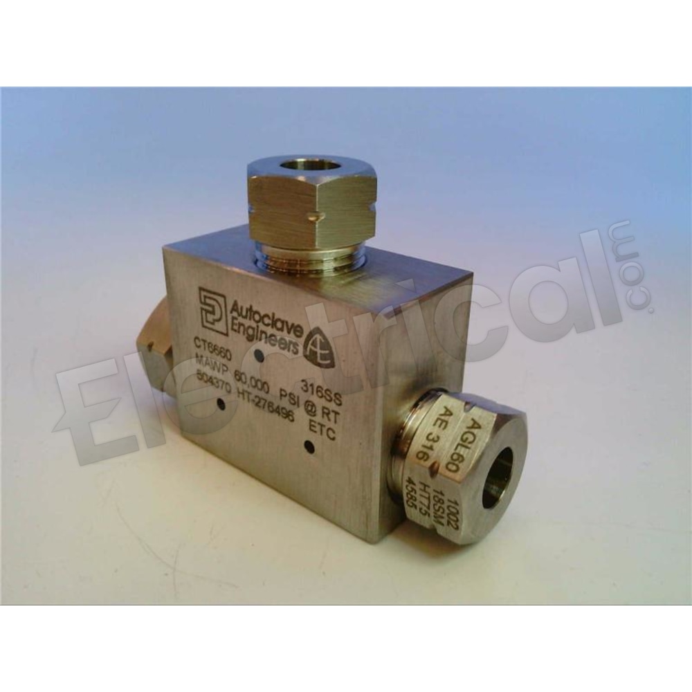 CT6660 Autoclave Hydraulic Fitting Hydraulic