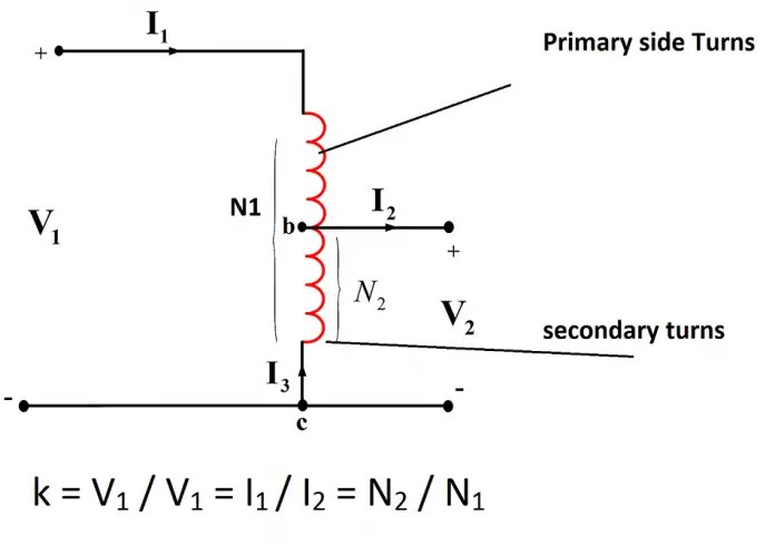 Auto Transformer Calculations With Formula Electrical4u