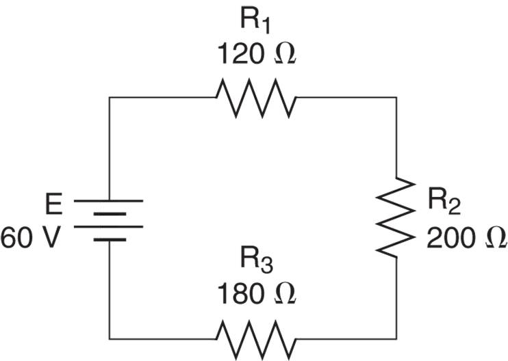Series Circuit Characteristics Voltage, Current