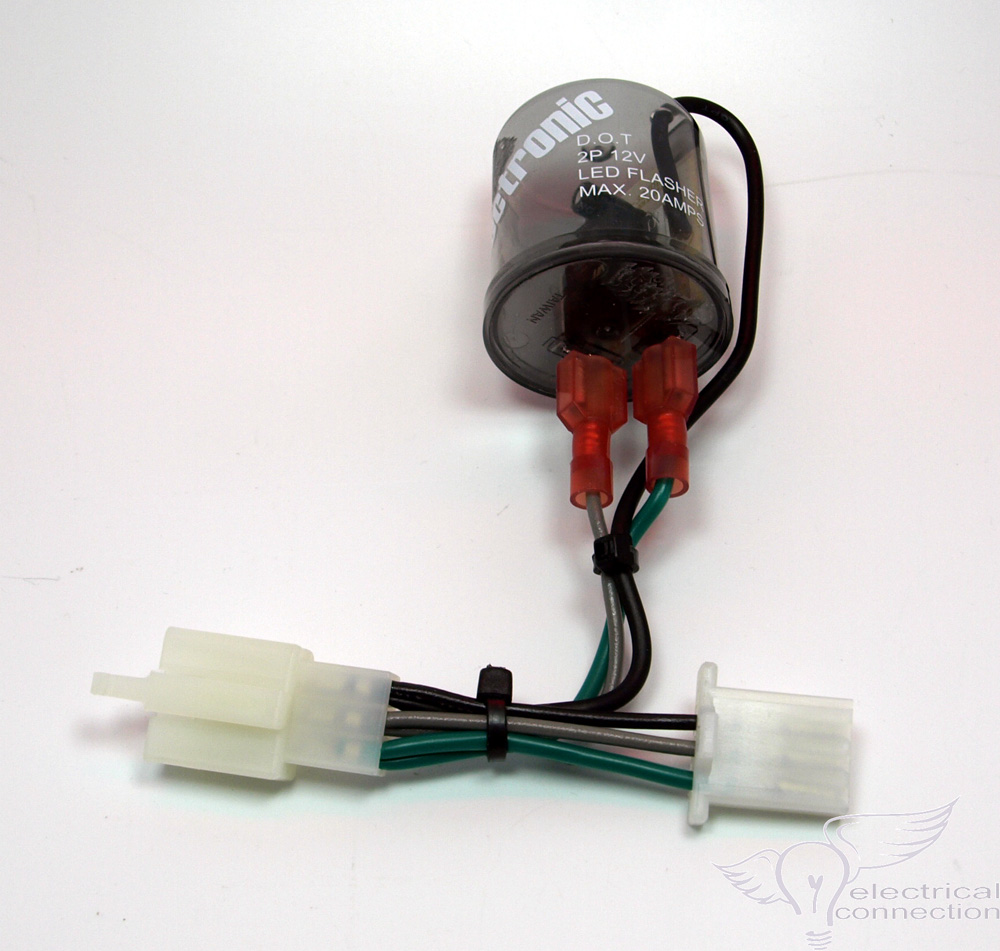 Honda GL1800 / F6B LED Turn Signal Flasher Electrical Connection