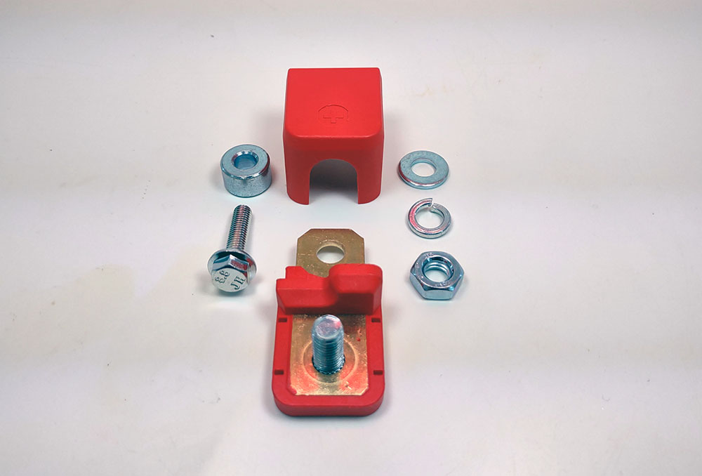 Honda Goldwing/F6B (01current) Positive Battery Post Relocation Kit Electrical Connection