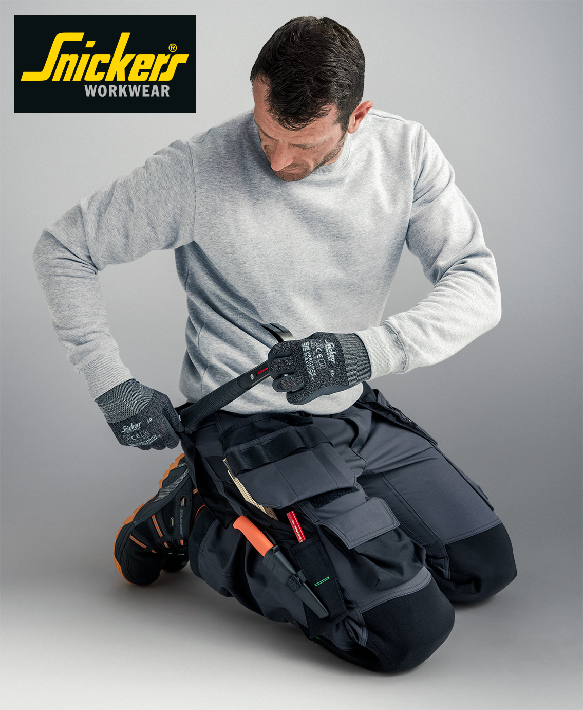 Snickers Unveils New FLEXIWork Floorlayers Work Trousers Electrical Contracting News Awards