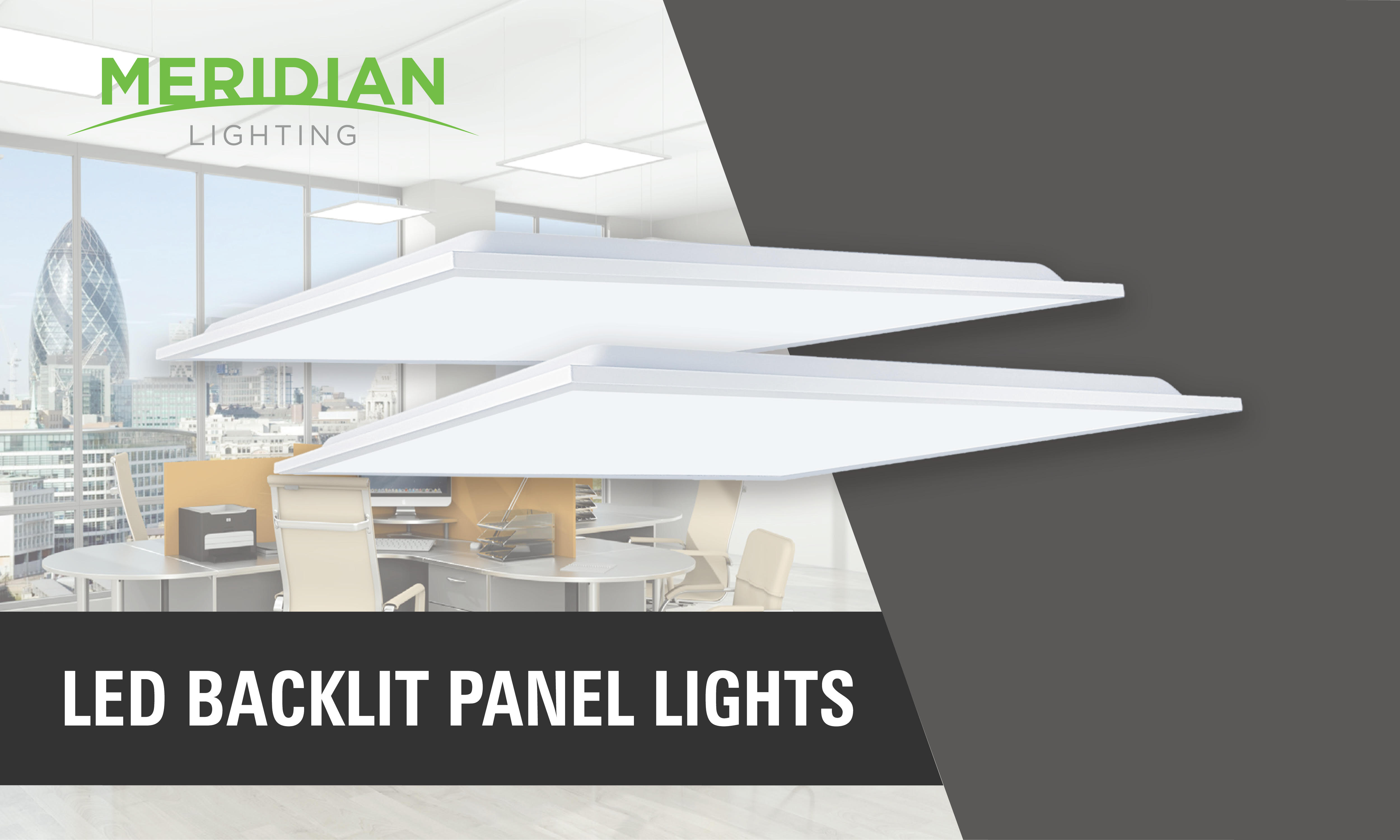New Meridian LED Backlit Panel Lights Electrical Contracting News Awards