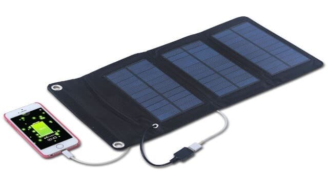 solar charging phone