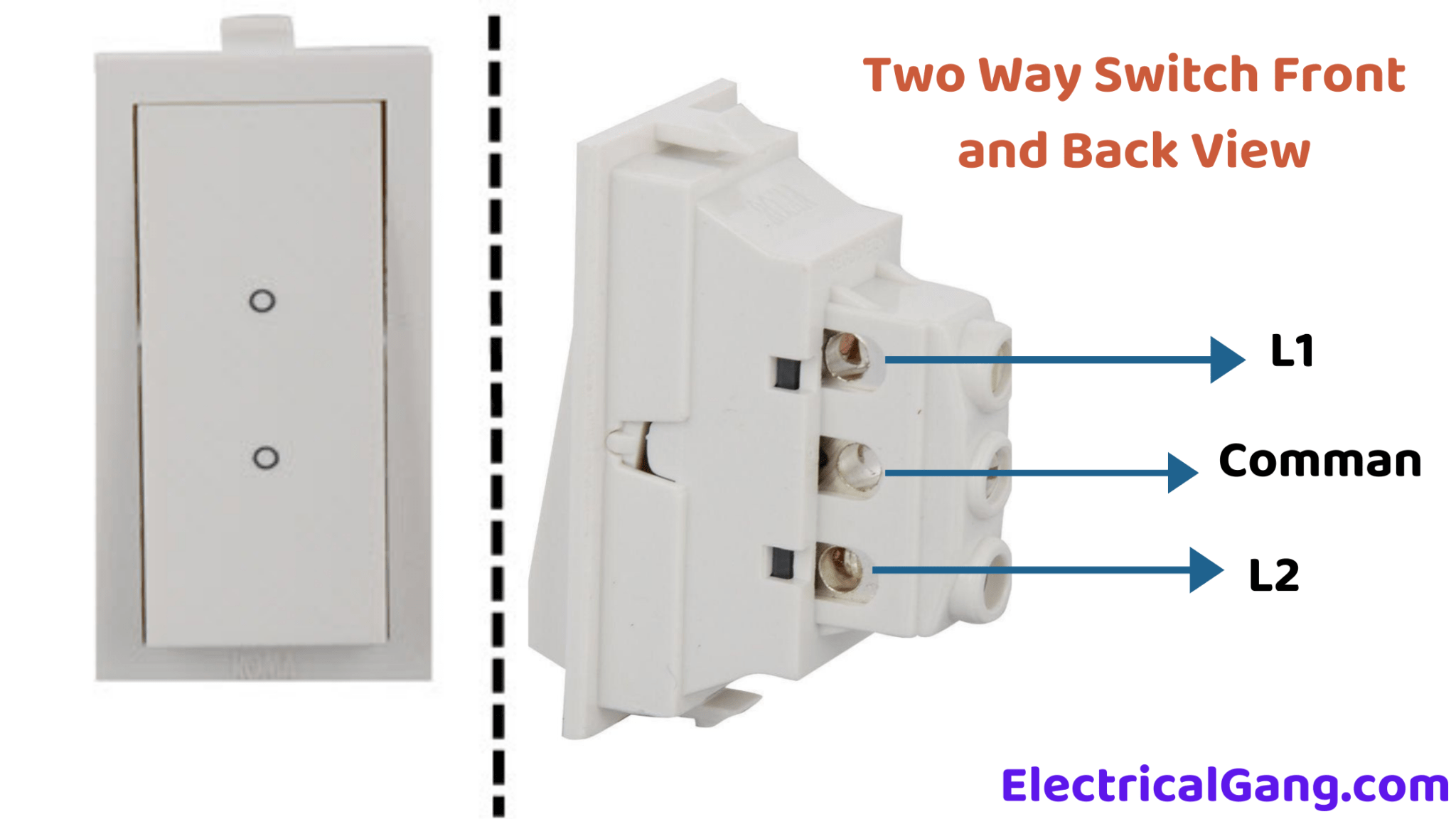 Easy to Understand 2 Way Switch Wiring