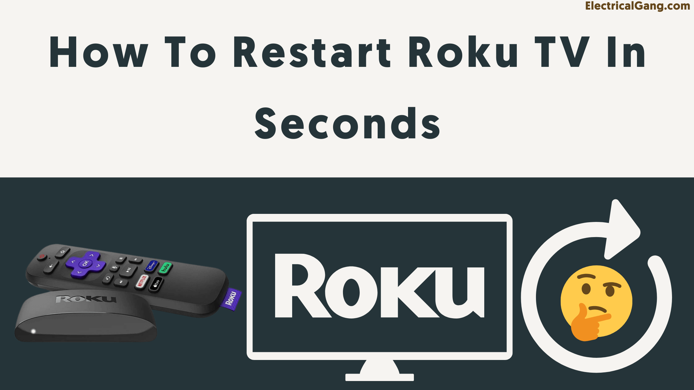 How To Restart Roku TV Complete Guide