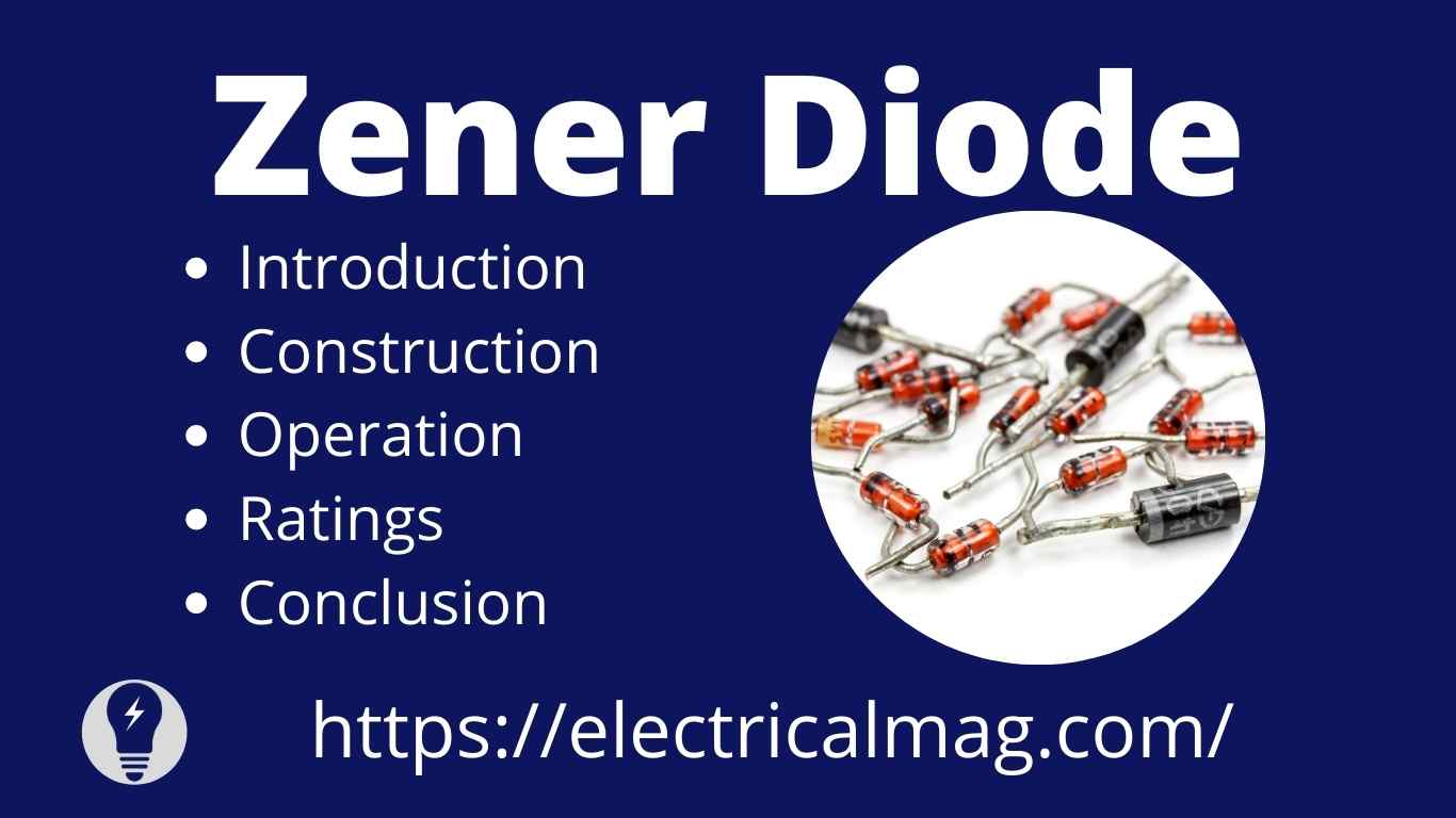 Zener Diode Applications & Ratings ElectricalMag