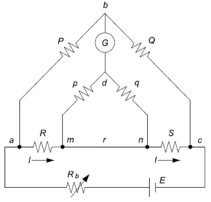 Use Kelvin’s double bridge for measurement of low resistance. - Free