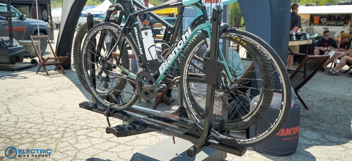 opruiming > ebike hitch rack with ramp