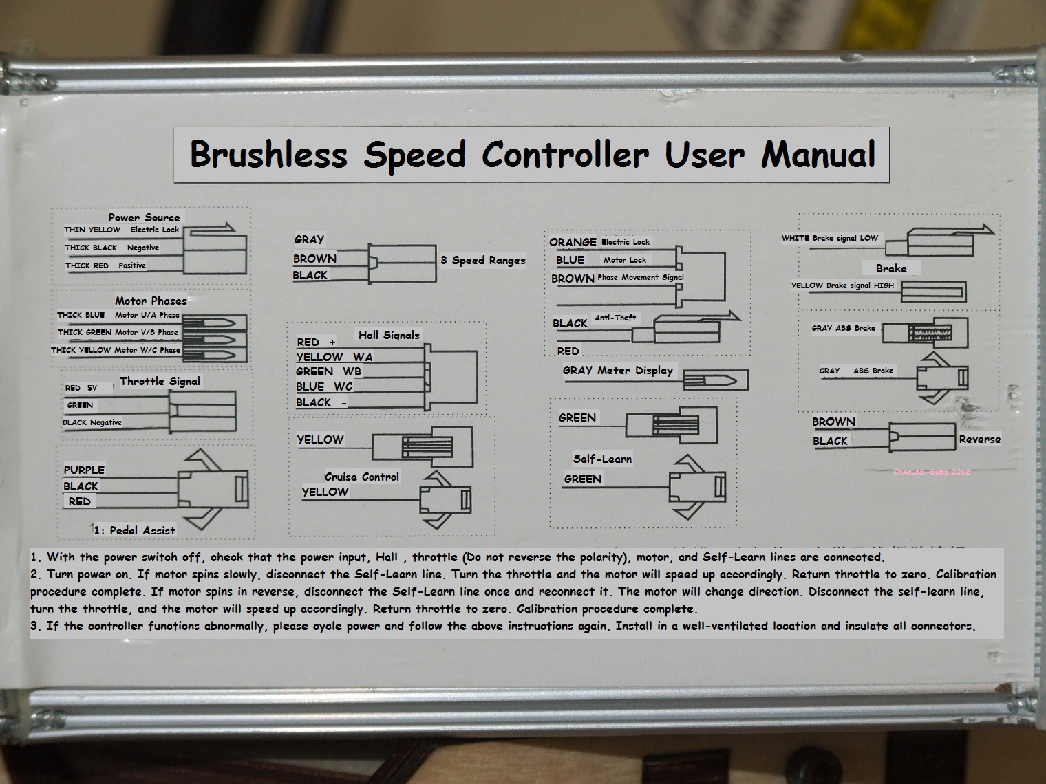 48v 32a Electric Bike Controller Wiring Diagram » Wiring Flow Line