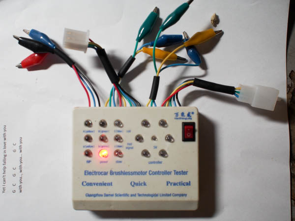 Testing controller, motor, display Electric Bike Forums Q&A, Help