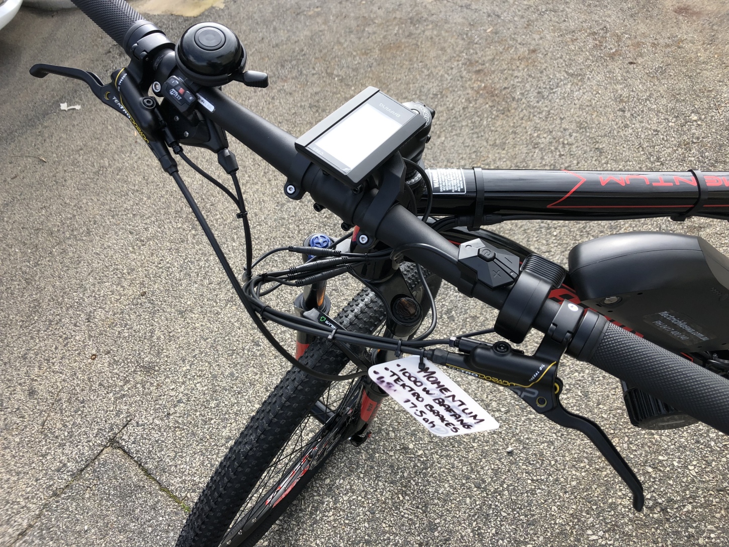 Fluid Momentum 1000w Electric Mountain Bike Electric Bikes Perth