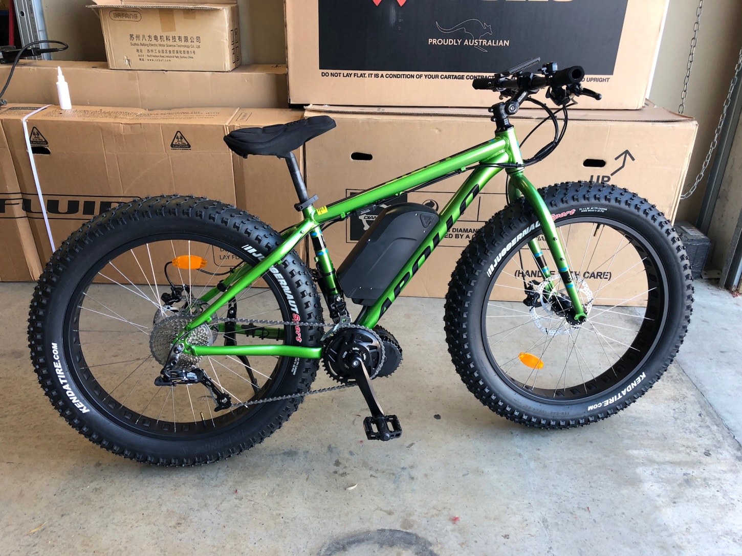 Apollo stout 10 Electric fat bike Electric Bikes Perth